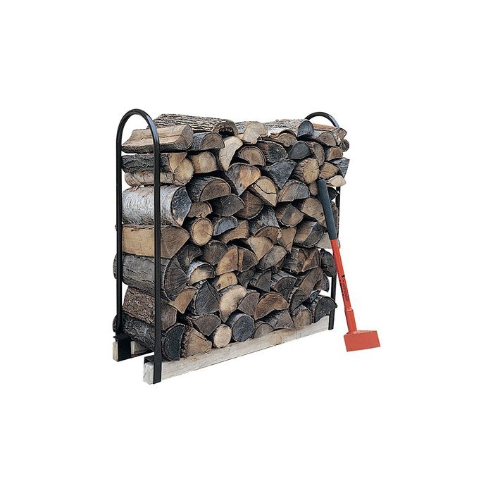 Ironton Steel Wood Rack Log Storage Crib N2