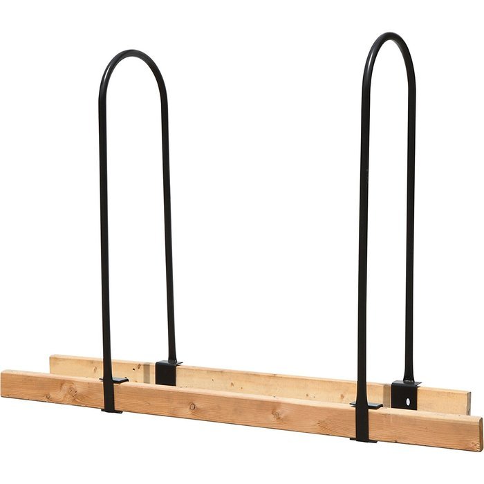 Ironton Steel Wood Rack Log Storage Crib N3