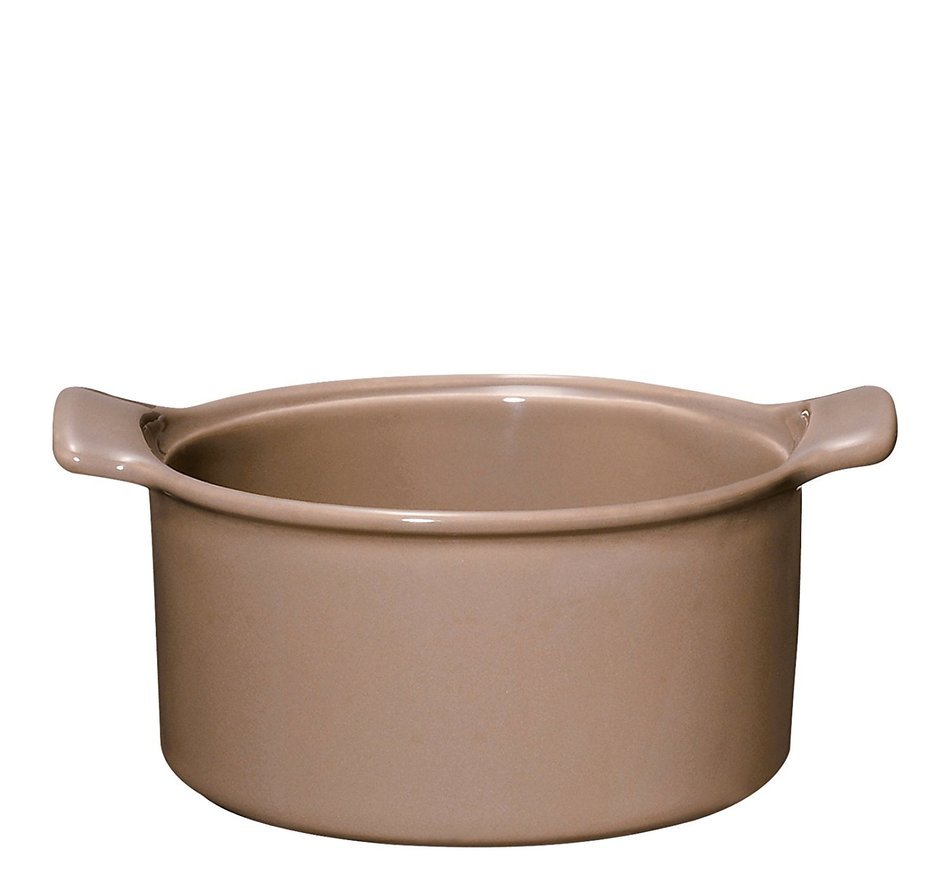 Emile Henry 1.4 Litre Les Secrets Souffl&eacute; Set, Muscade