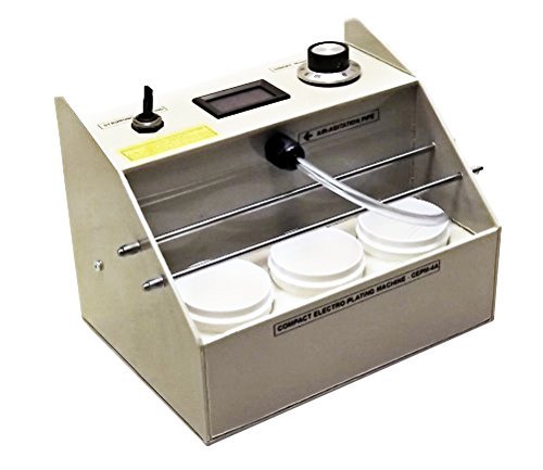 Jewellery compact electroplating machine CEPM-4A with four industrial options: stripping; tanks heating; adjustable... N9