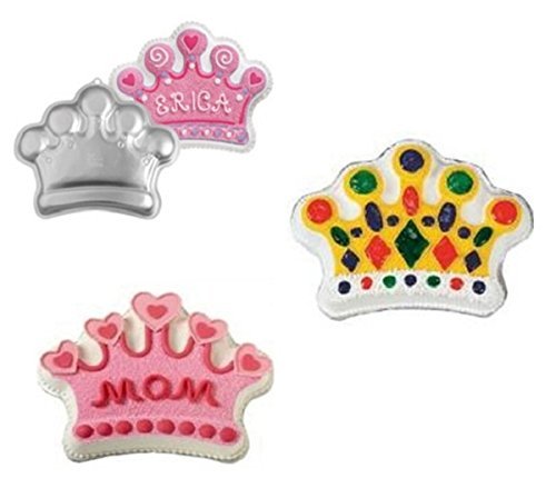 Anyana Crown Birthday Cake Pan Tin Mould Aluminium Decorating Tool Kitchen Tool Sugarpaste Baking Cookie Pastry N2