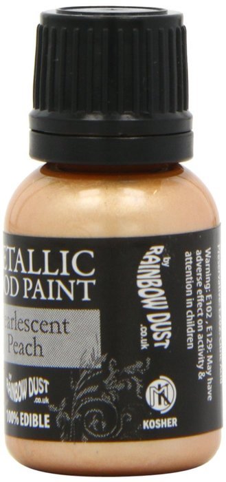 Rainbow Dust Metallic Paint Pearlescent Peach