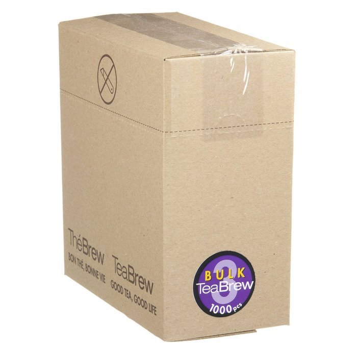 Tea Brew 1000-Piece No. 2 Bulk Pack Single Use Tea Filter, Three 5-Cup Teapot