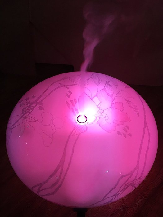 LUOYIMAN Electric Aroma Diffuser Humidifier Whisper-quiet Operation well design Enjoy Aromatherapy Experience... N8