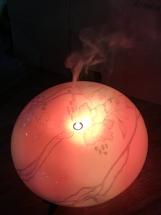 LUOYIMAN Electric Aroma Diffuser Humidifier Whisper-quiet Operation well design Enjoy Aromatherapy Experience... N10
