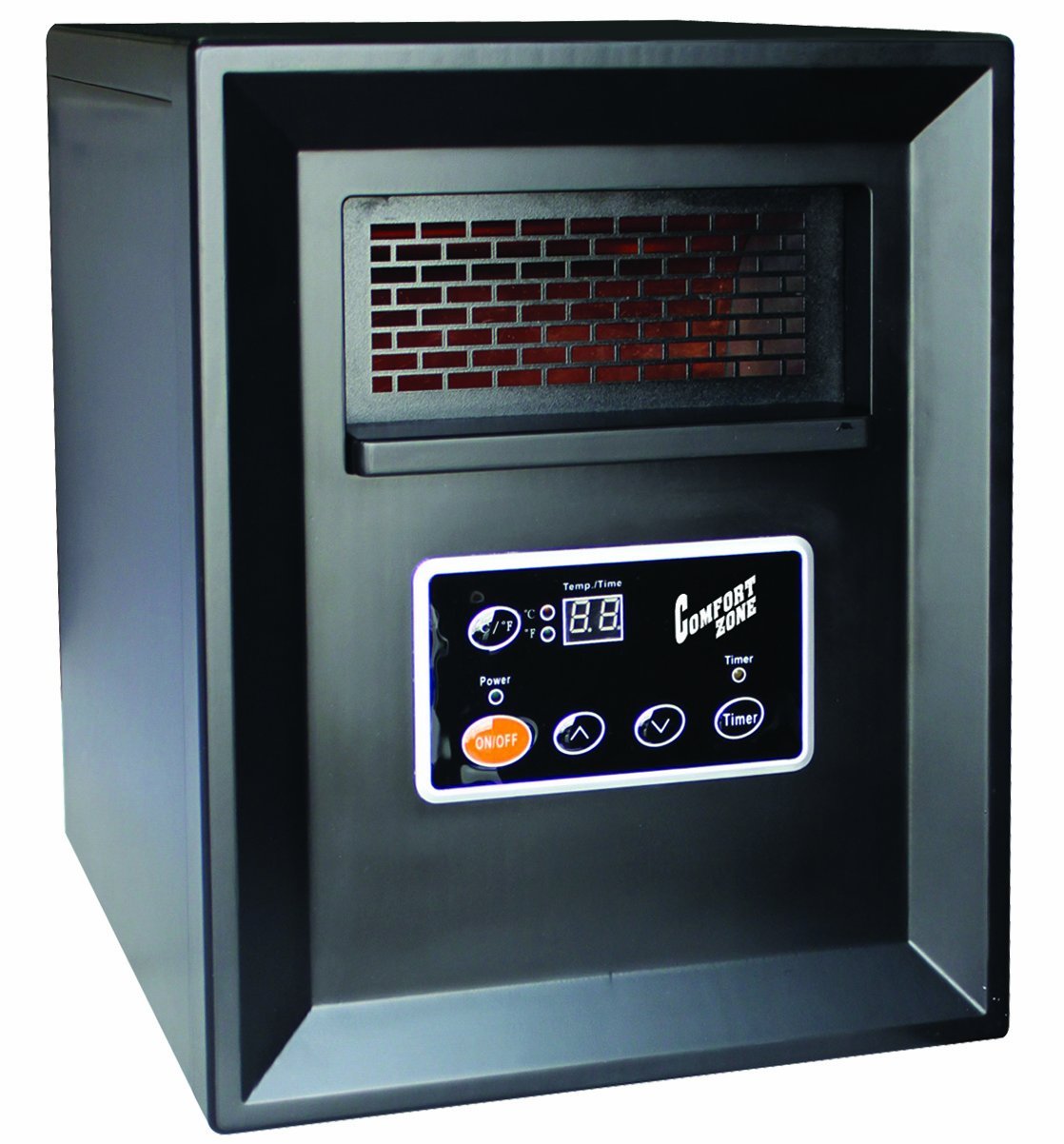 Comfort Zone Infrared Quartz Heater 3413 BTU, 1000 Watts, Model