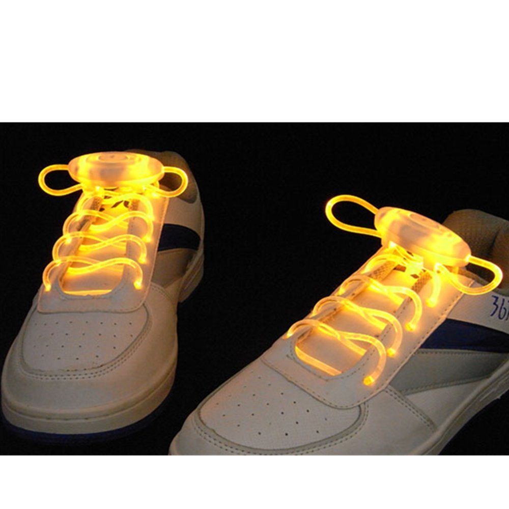 EVTECH(TM) LED Shoelaces Light Up Shoe Laces with 3 Modes in 5 Colors ...