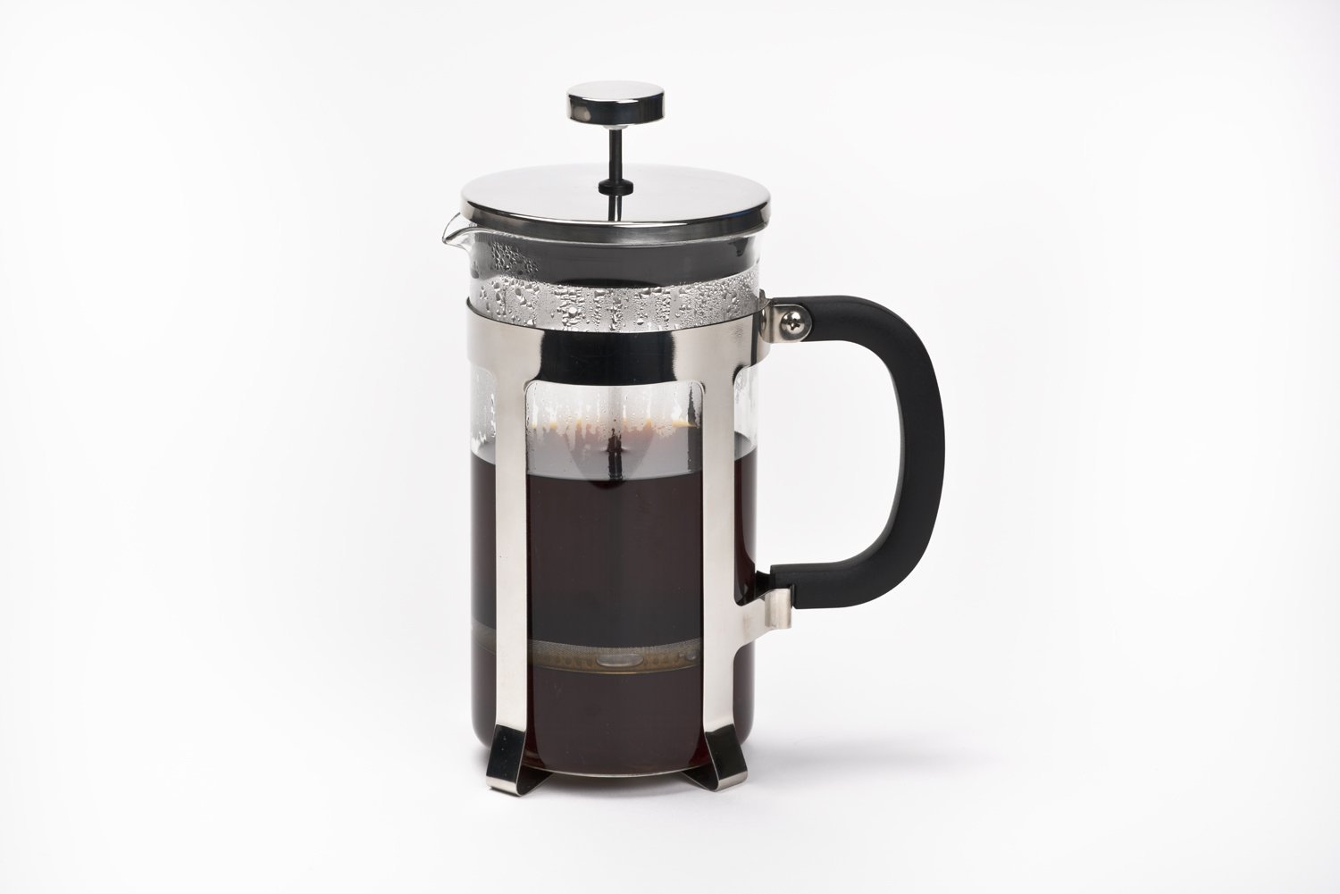 French Press Coffee Maker By Real People 8 Cup 32 Oz Coffee Tea Maker With Stainless Steel