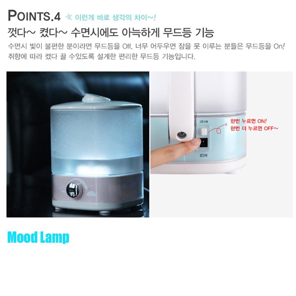 UD Ultimate Dream Hygienic Dual Humidifier, 1.21.5L (Mint) N4 free