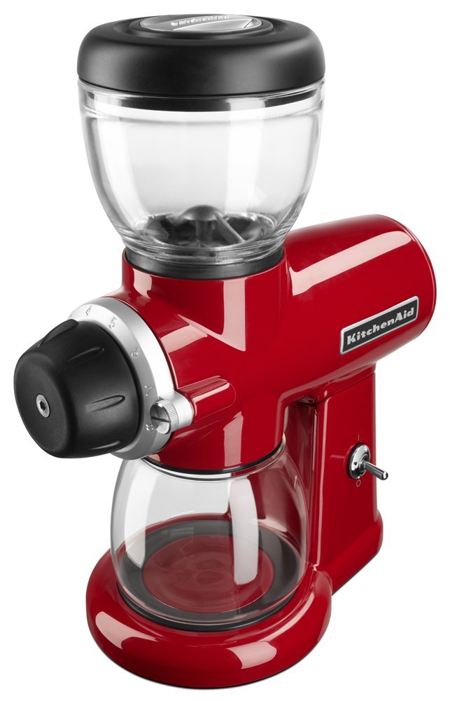 KitchenAid KCG0702ER Burr Coffee Grinder Empire Red N2 Free Image Download   5418425 