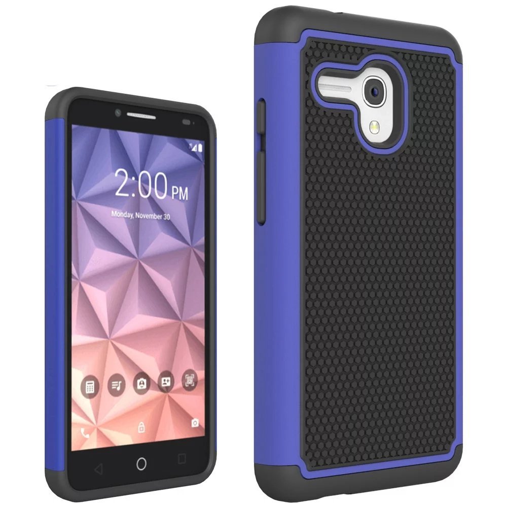 Alcatel OneTouch Fierce XL Case, ARSUE [Shock Absorption] Hybrid Dual ...