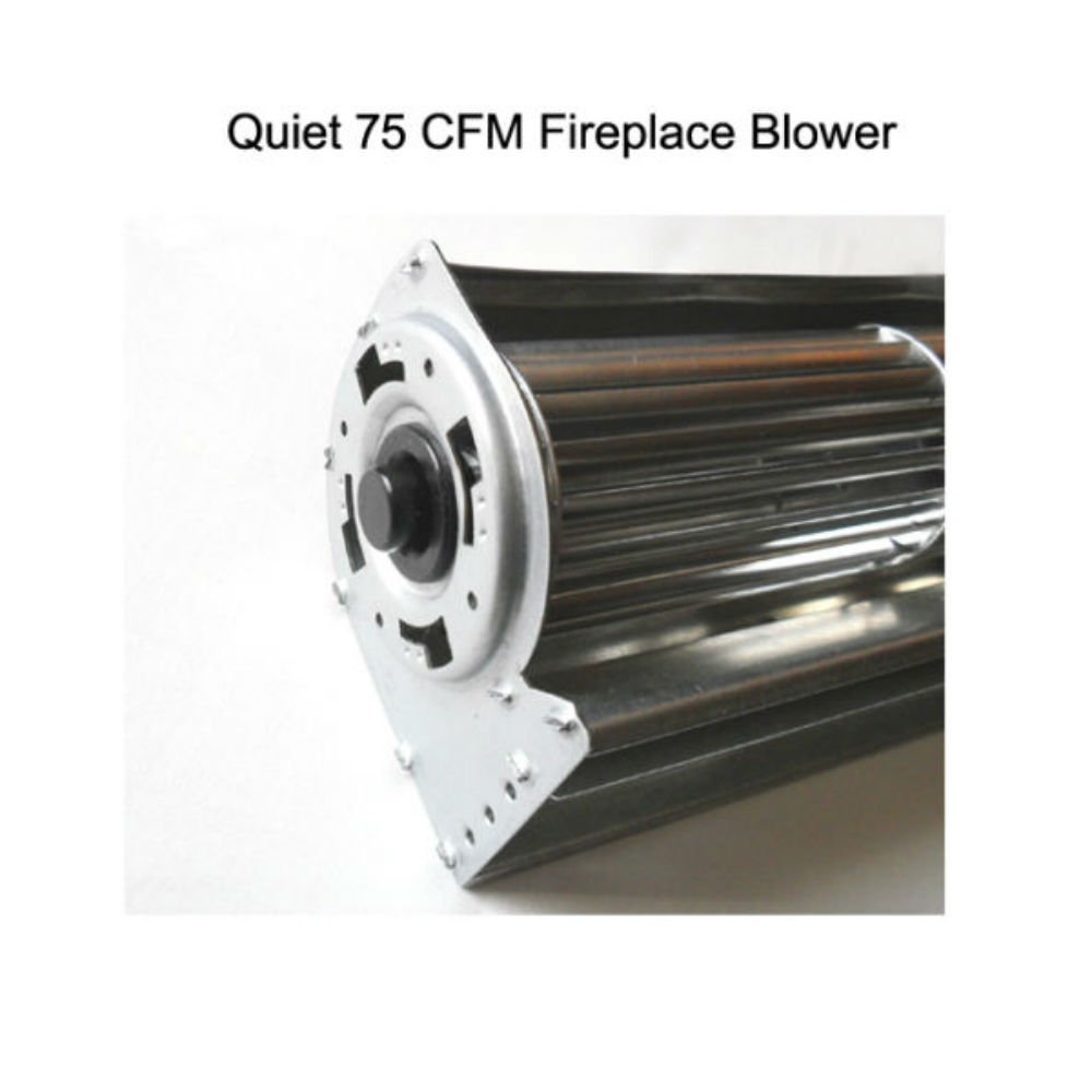 Universal 75 CFM Fireplace Stove Squirrel Blower Fan Replacement Top