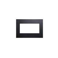 Decorative Metal Surround with Barrier Screen for DVL25 - Matte Black
