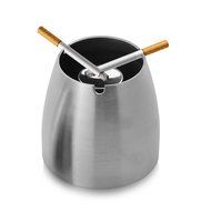 Scotte(TM) New Stainless steel ashtray windproof Unbreakable Ashtray large size N6