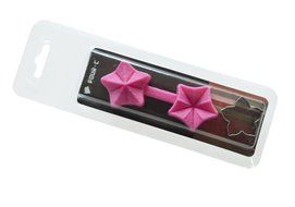 FOUR-C Silicone Mold Flower Cupcake Toppers Cupcake Decor Mold Color Pink