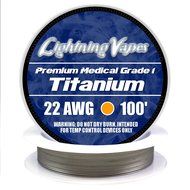 LV Titanium Grade 1 Wire 22 AWG - 100'