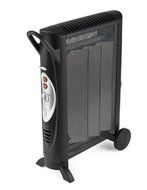 Bionaire Silent Micathermic Console Heater for Large Spaces, Black N7