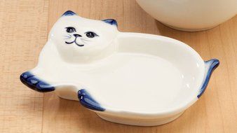 Cat Tea Bag Holder