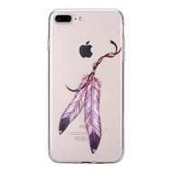 iPhone 7 Plus Case, PHEZEN Clear Soft TPU Protective Case Back Cover with Beautiful Cherry Blossom Flower Series... N57