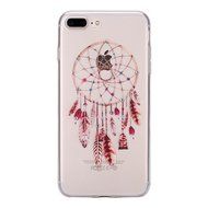 iPhone 7 Plus Case, PHEZEN Clear Soft TPU Protective Case Back Cover with Beautiful Cherry Blossom Flower Series... N58