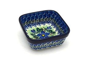 Polish Pottery Ramekin - Square - Unikat Signature - U1281