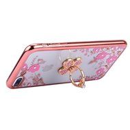 iPhone 7 Plus Case, PHEZEN Clear Soft TPU Protective Case Back Cover with Beautiful Cherry Blossom Flower Series... N64