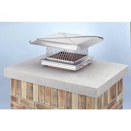 100133 13x13 S.S. Gelco Chimney Cover N5