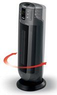 DeLonghi TCH7690ER Safe Heat 1500W 28 In. Tower Ceramic Heater with Remote Control and Eco Energy Setting - Black N4