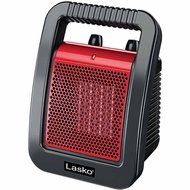 Lasko Ceramic Utility Oscillating Heater Fan with Adjustable Thermostat and Carry Handle