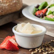 Carlisle S28002 Melamine Smooth Ramekin, 3-Ounce Capacity, 1.43" Height, White (Case of 48)