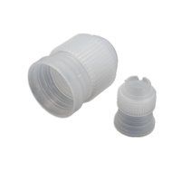 SODIAL(R)2pcs Cake Couplers Icing Piping Nozzles Pastry Bag Tips Adaptor Sugarcraft Tool N2