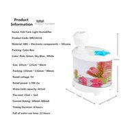 Fish Tank Light Humidifier Night Light Ultrasonic Misting Maker Aquarium, eBerry&reg; USB Ultrasonic Humidifier Air... N2