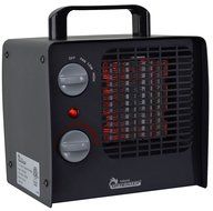 Dr. Heater DR-838 Family Red Ceramic Space Heater with Adjustable Thermostat N3