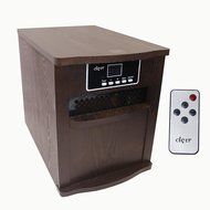 Clevr Portable Electric 1500w Infrared Heater Quartz w/ Remote comfort life N2