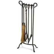Bowed 5 Piece Fireplace Tool Set Finish: Vintage Iron