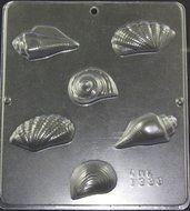 Sea Shells Seashells Chocolate Candy Mold 1333