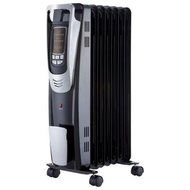 1500-Watt Digital Oil-Filled Radiant Portable Heater with Remote Control