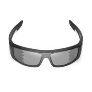 Walleva Replacement Lenses for Spy Optic Logan Sunglasses - Multiple Options Available (Black - Polarized) N14