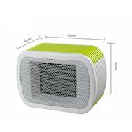 Rubility Multi-functional Warmer Mini Heater Household Office Desktop Electric Heater PTC Mini Fan Warmer (Pink) N9
