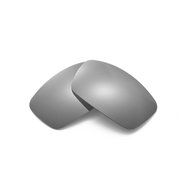 Walleva Replacement Lenses for Spy Optic Logan Sunglasses - Multiple Options Available (Black - Polarized) N16