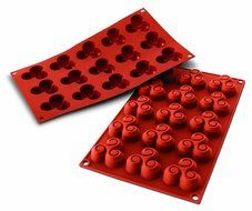 Silikomart Silicone Classic Collection Mold Shapes, Triskell, Large N2