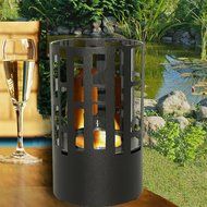 Utopia Alley Deco Tabletop Ethanol Ventless Fireplace N5