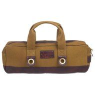 Boldric Boldric Chef Carryall Khaki Canvas with Brown Leather Trim