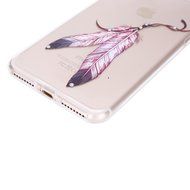 iPhone 7 Plus Case, PHEZEN Clear Soft TPU Protective Case Back Cover with Beautiful Cherry Blossom Flower Series... N74