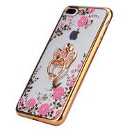 iPhone 7 Plus Case, PHEZEN Clear Soft TPU Protective Case Back Cover with Beautiful Cherry Blossom Flower Series... N81