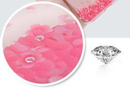 iPhone 7 Plus Case, PHEZEN Clear Soft TPU Protective Case Back Cover with Beautiful Cherry Blossom Flower Series... N84