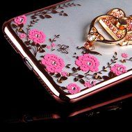 iPhone 7 Plus Case, PHEZEN Clear Soft TPU Protective Case Back Cover with Beautiful Cherry Blossom Flower Series... N92