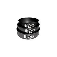 3 Piece Non-Stick Spring Form Cake Pan Set
