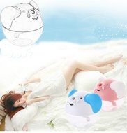Happy-top 230Ml Lucky Elephant Shape Portable Mini Humidifier Night Lamp USB powered Air Humidifier (Pink) N6