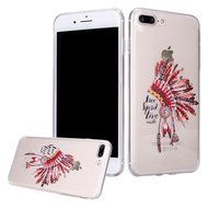 iPhone 7 Plus Case, PHEZEN Clear Soft TPU Protective Case Back Cover with Beautiful Cherry Blossom Flower Series... N95
